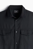 Regular Fit Utility Overshirt