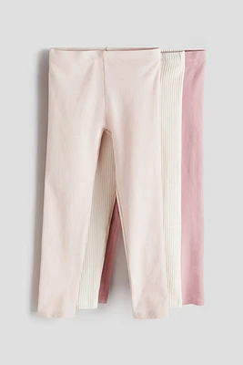 Lot de 3 leggings en jersey