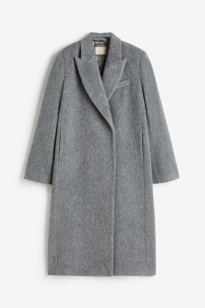 Wool-blend Coat