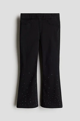 Embellished Denim Jeggings