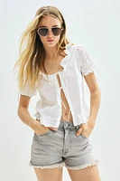 High Denim shorts