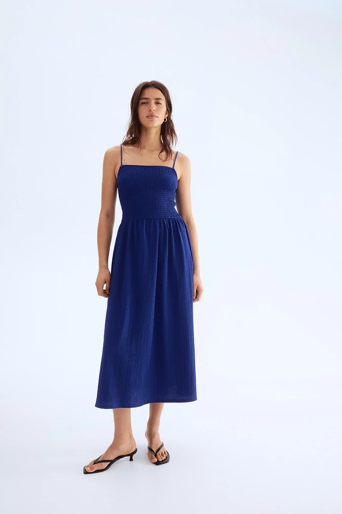 Smocked Strappy Dress