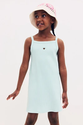 Ribbed Sleeveless Dress