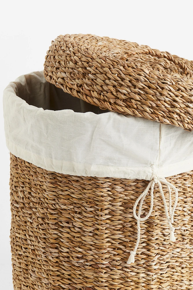 Panier à linge en jonc de mer