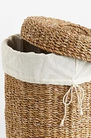 Panier à linge en jonc de mer