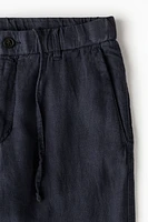 Regular Fit Linen Pants