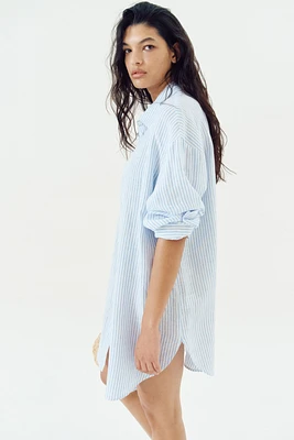 Chemise de plage en lin