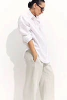 MAMA Before & After Linen-blend Pants