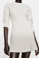 Rib-knit Dress
