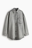 Feather Soft Oversized Denim Shirt