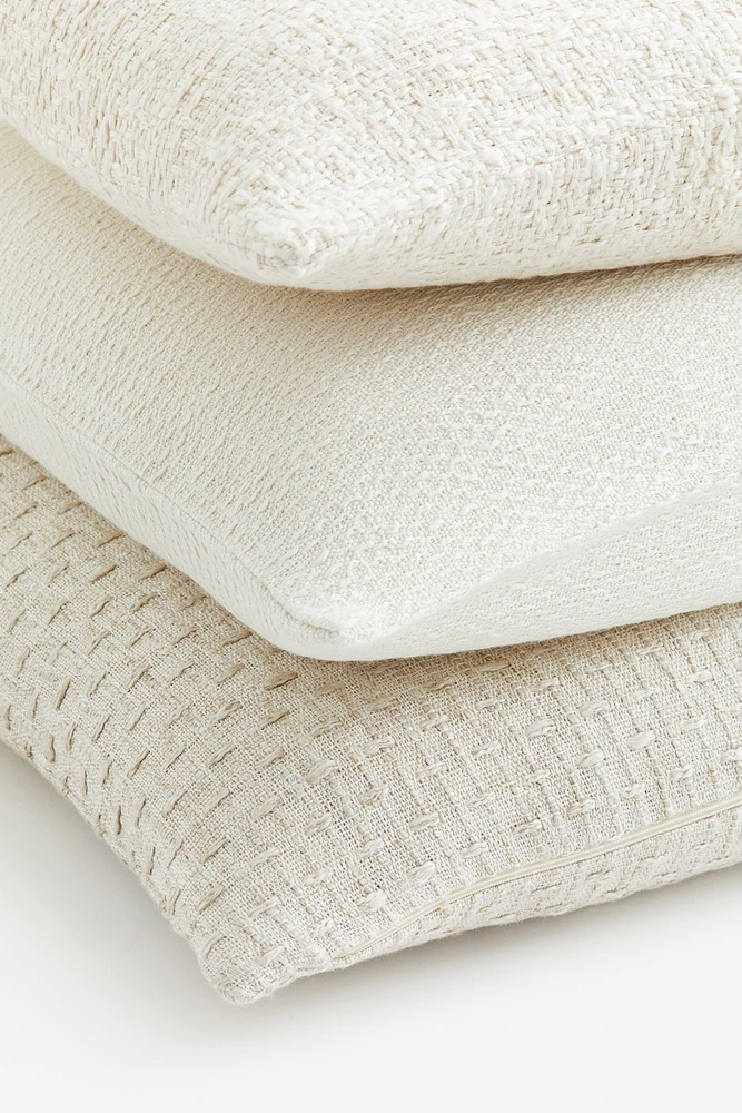 3-pack Textured-weave Cushion Covers