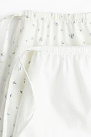 2-pack Cotton Poplin Pajama Shorts