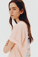 Oversized T-Shirt with Motif