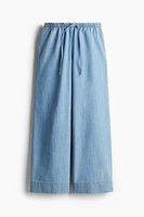 Denim Pull-on Pants