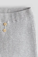 Rib-Knit Pants