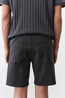 Regular-Fit Twill Shorts