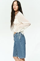 Bermuda Regular Denim Shorts