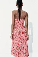 Smocked Strappy Dress