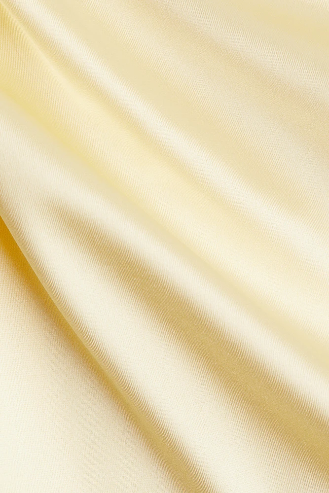 Draped Slip Dress