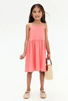 Robe en jersey de coton