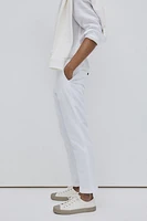 Slim Fit Dressy Linen-blend Pants