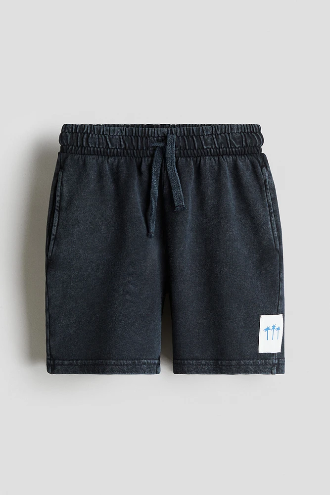 Short en molleton de coton