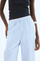 Linen-Blend Pants