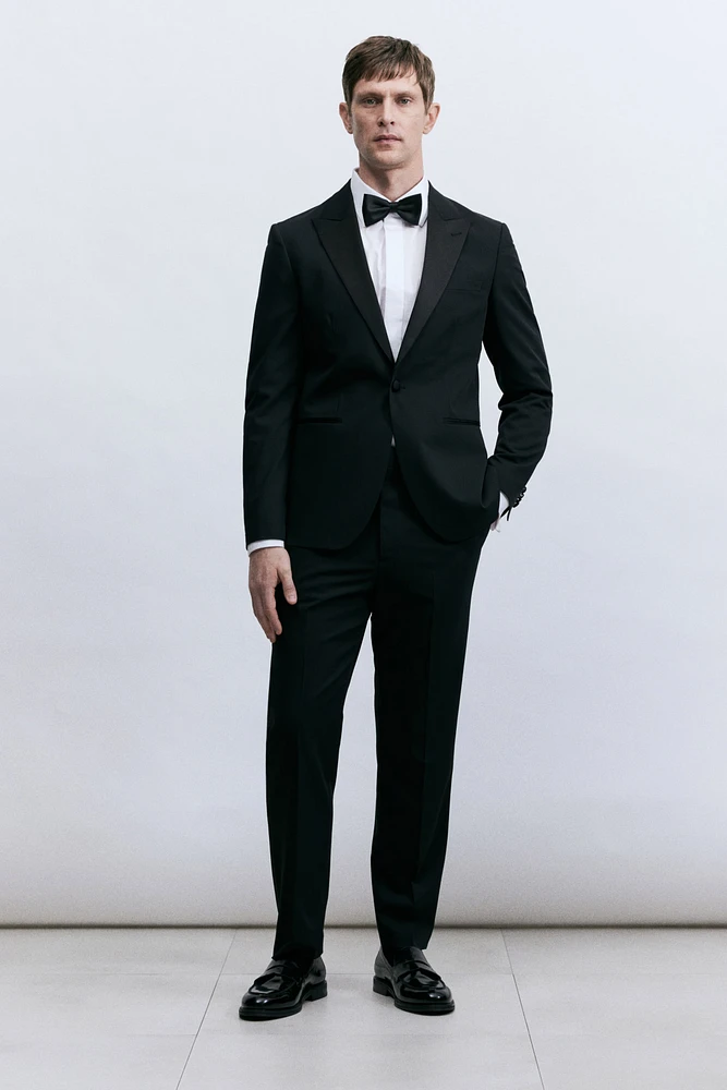 Slim-Fit Tuxedo Shirt