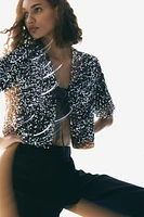 Sequined Blouse