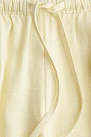 Straight-Leg Drawstring Pants