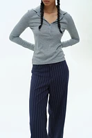 Wide-leg Dress Pants