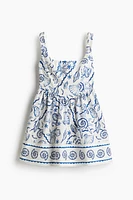 Robe à jupe évasée