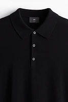 Slim Fit Wool Polo Shirt