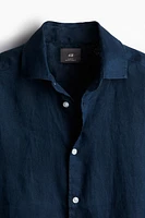 Slim Fit Linen Shirt