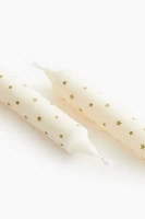 2-pack Patterned Candles