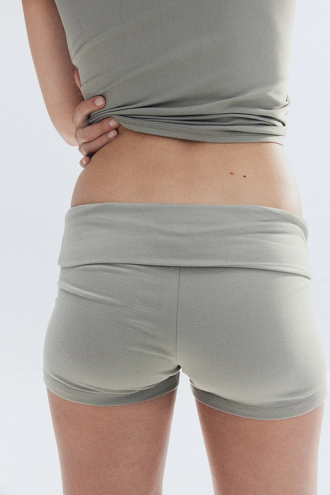 Short moulant en jersey