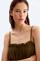 Strappy Muslin Dress