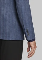 Reserve Collection Tailored Fit Herringbone Sportcoat Big & Tall CLEARANCE