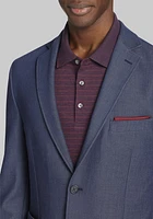 Traveler Collection Slim Fit Solid Knit Sportcoat - Big & Tall CLEARANCE