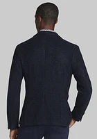 Traveler Collection Slim Fit Patterned Knit Sportcoat