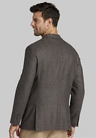 Reserve Collection Cashmere Blend Tailored Fit Plaid Sportcoat CLEARANCE