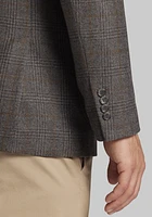 Reserve Collection Cashmere Blend Tailored Fit Plaid Sportcoat CLEARANCE