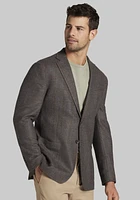 Reserve Collection Cashmere Blend Tailored Fit Plaid Sportcoat CLEARANCE