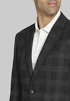 Traveler Performance Collection Tailored Fit Plaid Sportcoat