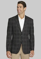 Traveler Performance Collection Tailored Fit Plaid Sportcoat