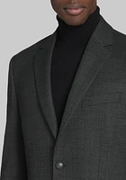 Traveler Performance Collection Tailored Fit Textured Sportcoat - Big & Tall CLEARANCE