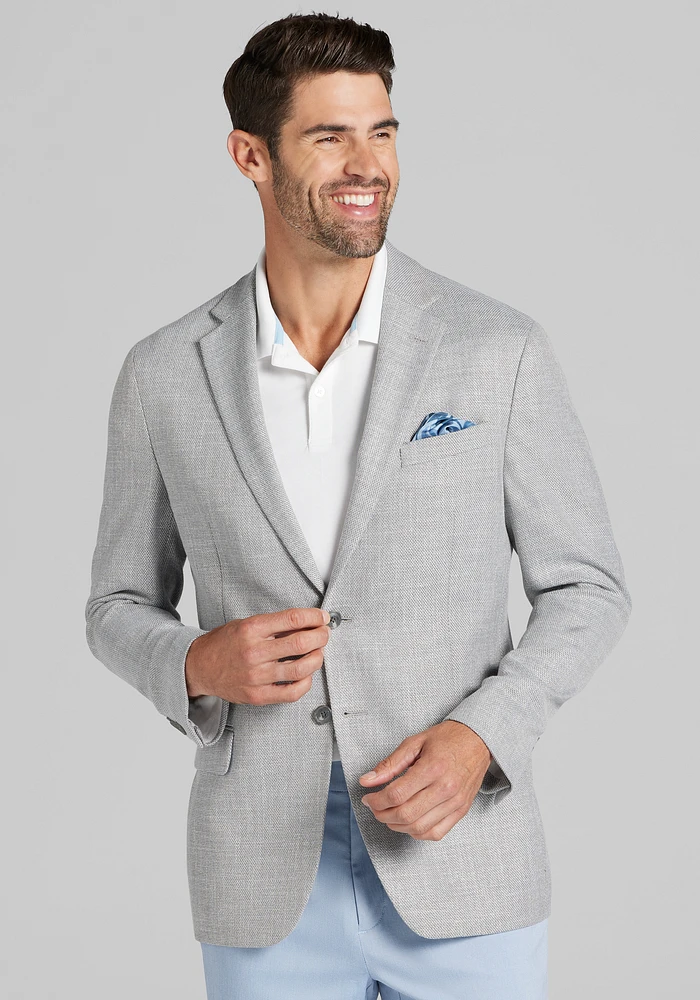 Jos. A. Bank Tailored Fit Comfort Stretch Textured Sportcoat