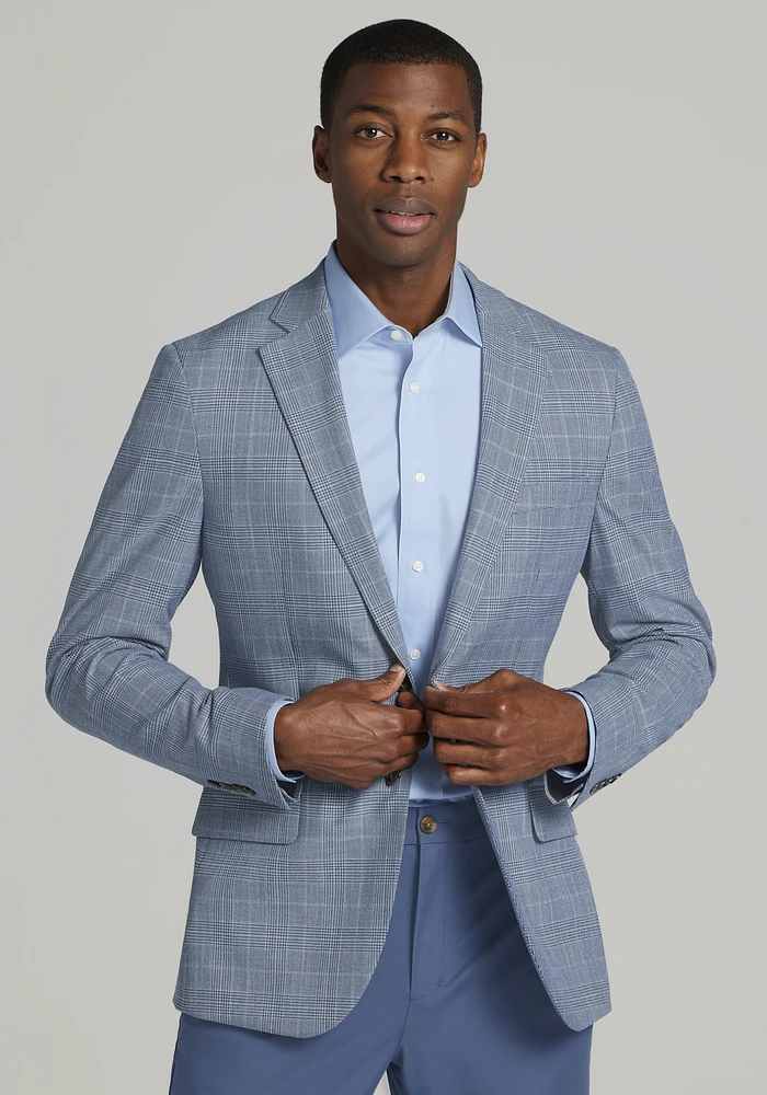 Jos. A. Bank Slim Fit Plaid Sportcoat