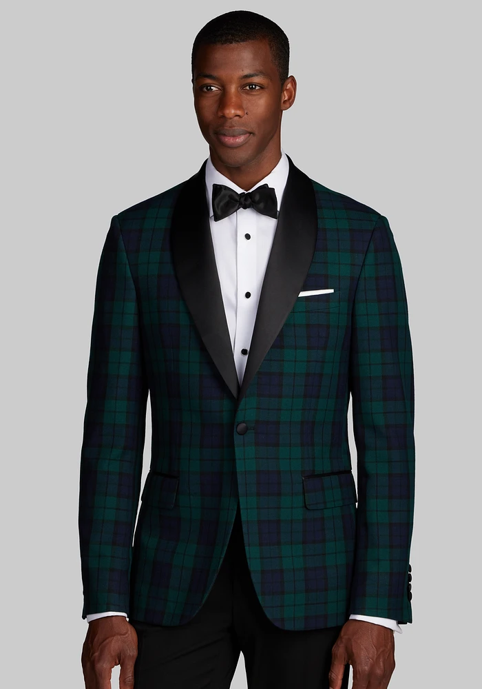 Jos. A. Bank Slim Fit Plaid Dinner Jacket CLEARANCE