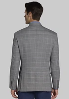 Traveler Collection Tailored Fit Windowpane Sportcoat CLEARANCE